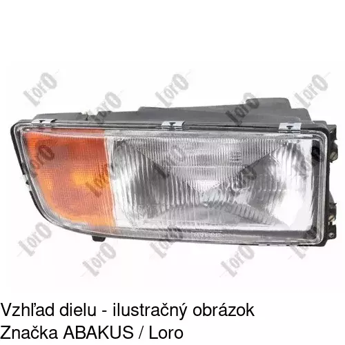 Hlavný reflektor POLCAR 5080105E