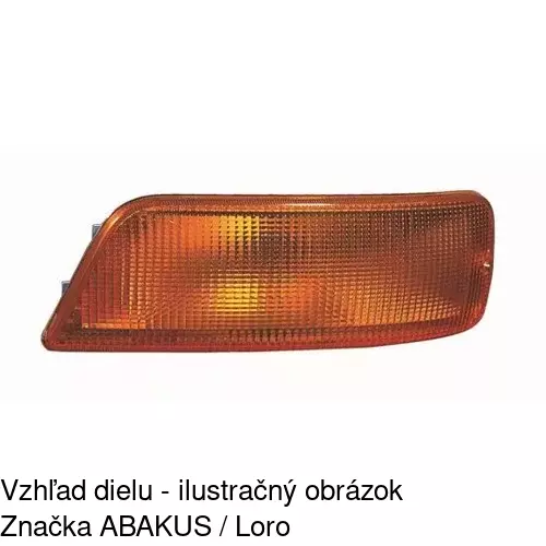 Predná smerovka POLCAR 508519-E