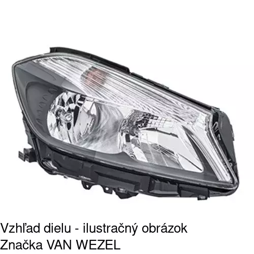 Hlavný reflektor 50C110-E /POLCAR/ - obr. 2