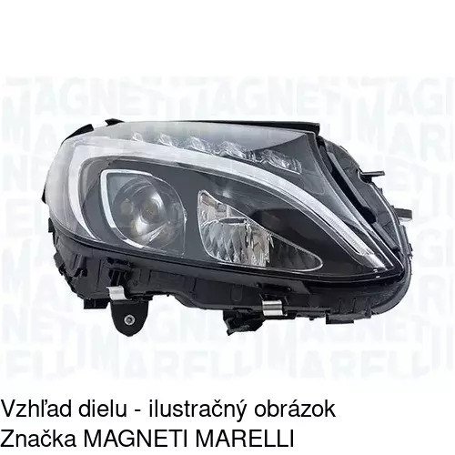 Hlavný reflektor 50D2091U /POLCAR/ - obr. 2