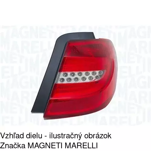 Zadné svetlo 50L1872X /POLCAR/ - obr. 1