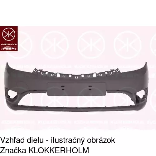 Predný nárazník POLCAR 50U1071J