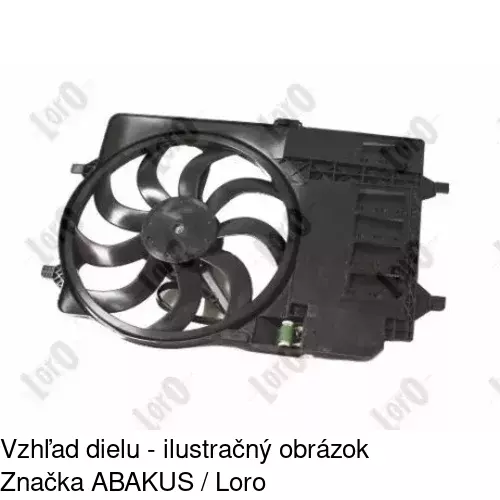 Ventilátory chladičov 510123W1 /POLCAR/ - obr. 5