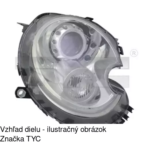 Hlavný reflektor POLCAR 5102103E