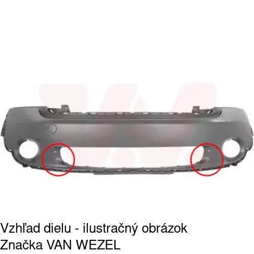 Predný nárazník POLCAR 510307-1