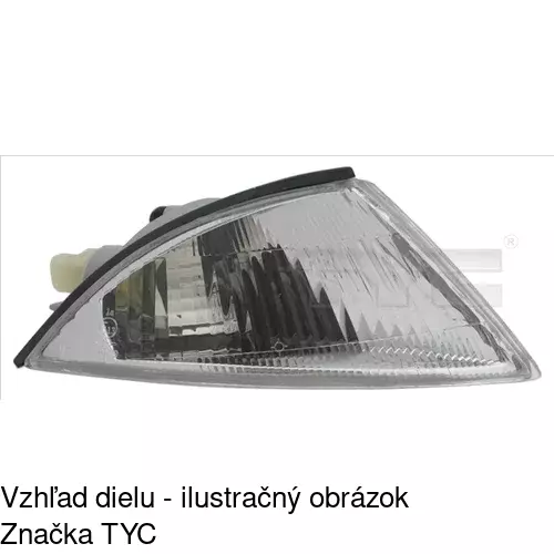 Predná smerovka POLCAR 5210200E