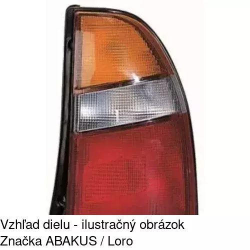 Zadné svetlo POLCAR 521787-1