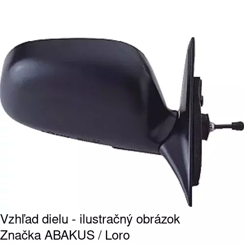 Vonkajšie zrkadlo 5231511M /POLCAR/ - obr. 1