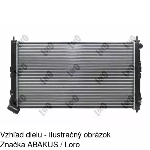 Chladiče vody 5234081K /POLCAR/ - obr. 1
