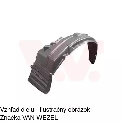 Podblatník (plast) 5234FL1T /POLCAR/ - obr. 1