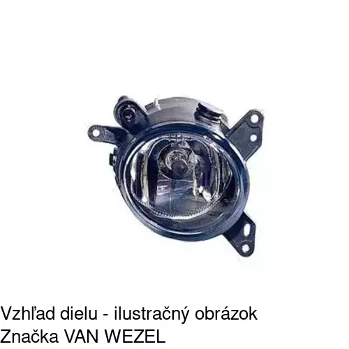 Hmlové svetlo - predné 524130-E /POLCAR/ - obr. 5