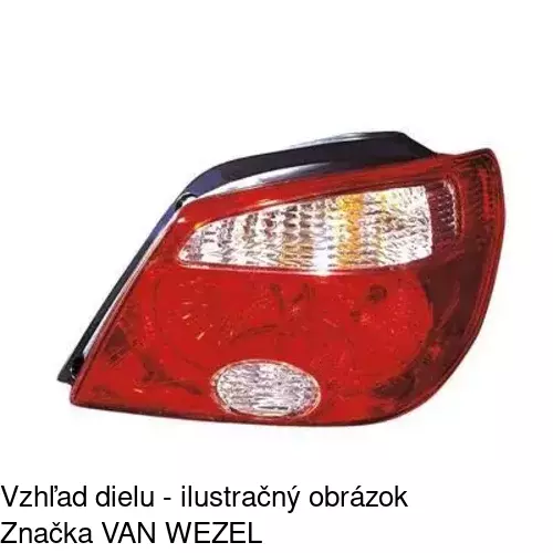 Zadné svetlo 5265881E /POLCAR/ - obr. 3