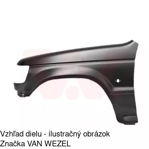 Predný blatník 527201 /POLCAR/ - obr. 1