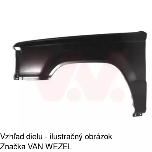 Predný blatník 527601 /POLCAR/ - obr. 1