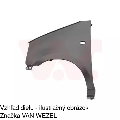 Predný blatník 550301 /POLCAR/ - obr. 1