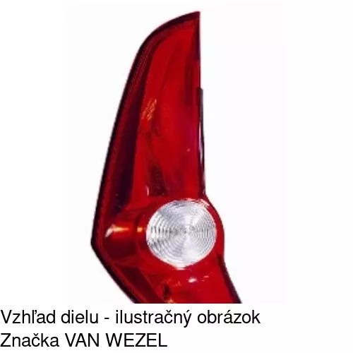 Zadné svetlo 550687-E /POLCAR/ - obr. 1