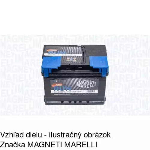 Sklo vonkajšieho zrkadla s držiakom 5507547M /POLCAR/ - obr. 3