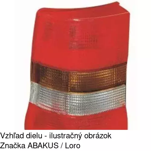 Zadné svetlo 5507884S /POLCAR/ - obr. 3