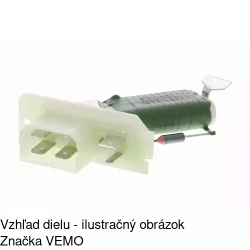 Ovládače klimatizácie POLCAR 5507KST1X