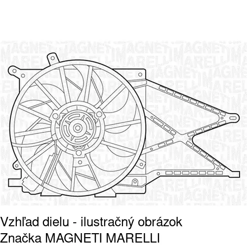 Ventilátory chladičov 550823W5 /POLCAR/ - obr. 1