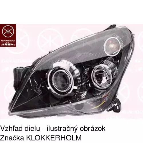 Hlavný reflektor POLCAR 5509090E