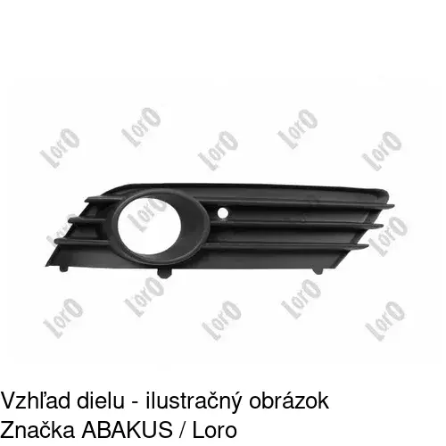 Kryt v nárazníku 550927-3 /POLCAR/ - obr. 1