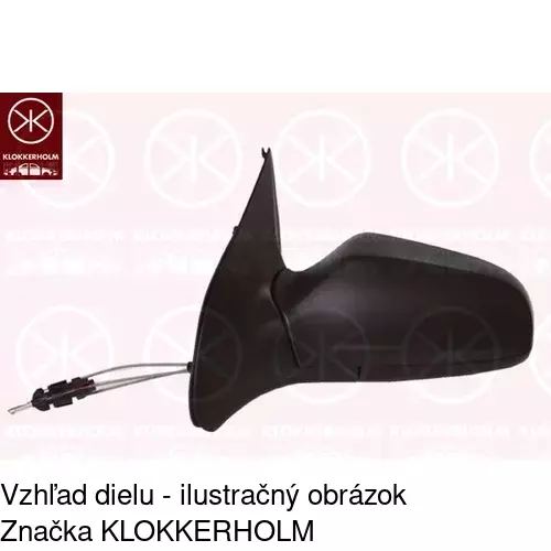 Vonkajšie zrkadlo 5509511M /POLCAR/ - obr. 5