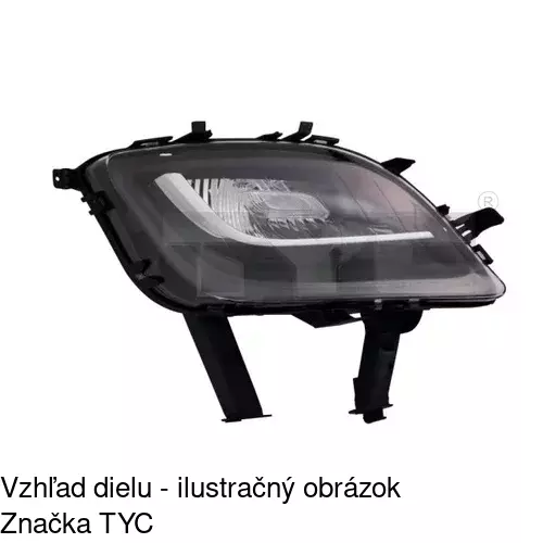 Predná smerovka 5511190E /POLCAR/ - obr. 1