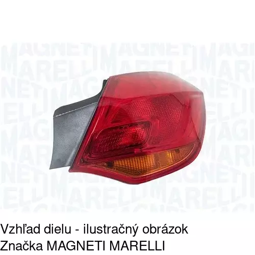 Zadné svetlo 5511870E /POLCAR/ - obr. 3