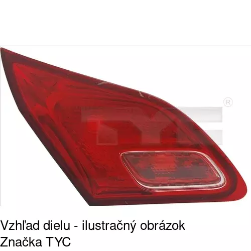 Zadné svetlo 5511878U /POLCAR/ - obr. 1