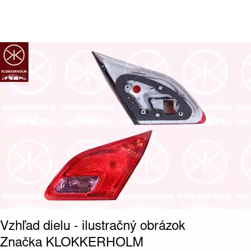 Zadné svetlo 5511882E /POLCAR/ - obr. 2