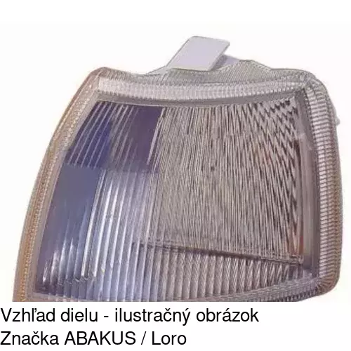 Predná smerovka 5515190E /POLCAR/ - obr. 3