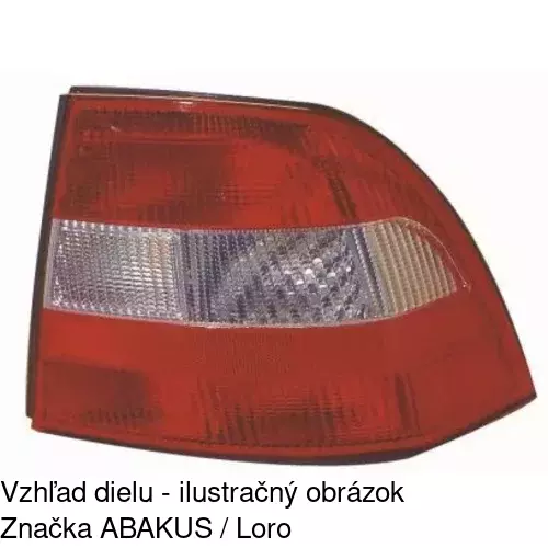 Zadné svetlo 5516870E /POLCAR/ - obr. 2