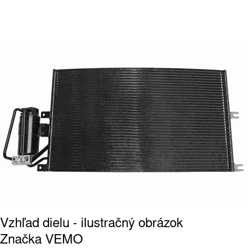 Chladiče klimatizácie 5516K8C1 /POLCAR/ - obr. 2