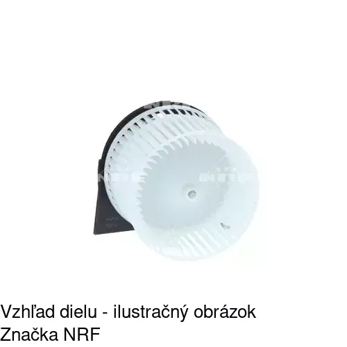 Ventilátory kúrenia 5516NU-3 /POLCAR/ - obr. 2