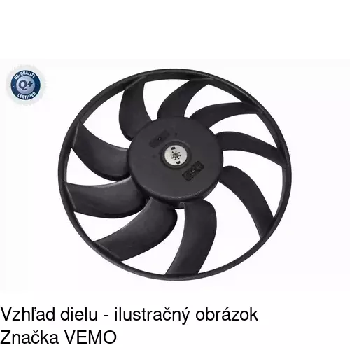 Ventilátor bez krytu / podpery 551823U4X /POLCAR/ - obr. 4