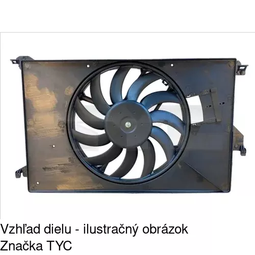 Ventilátory chladičov 551823W2-1 /POLCAR/ - obr. 2
