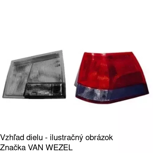 Zadné svetlo 5518886E /POLCAR/ - obr. 2