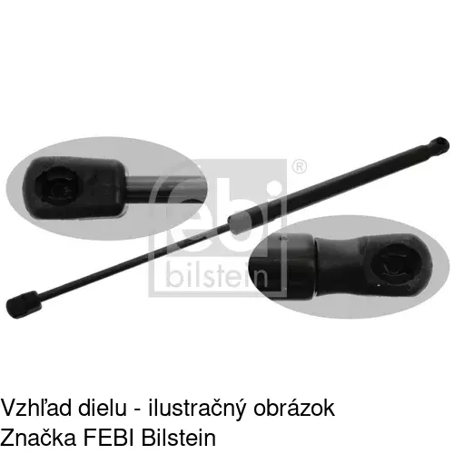 Plynová pružina 5518AB3 /POLCAR/ - obr. 1