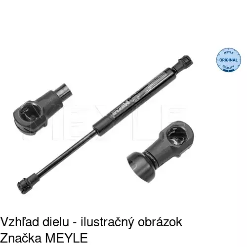 Plynová pružina POLCAR 5518ABD
