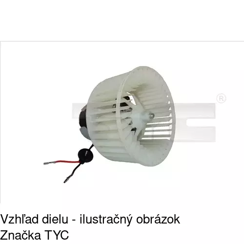 Ventilátory kúrenia 5527NU-1 /POLCAR/ - obr. 2