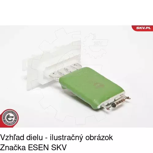 Ovládače klimatizácie 5555KST-1 /POLCAR/ - obr. 5