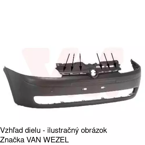Predný nárazník 555607-2 /POLCAR/ - obr. 1