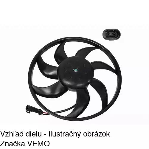 Ventilátory chladičov 555623W1 /POLCAR/ - obr. 1
