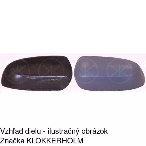 Rám vonkajšieho zrkadla 555654PM /POLCAR/ - obr. 3