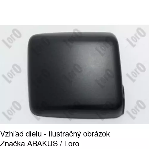 Rám vonkajšieho zrkadla 555655TM /POLCAR/ - obr. 4