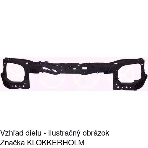 Predné čelo POLCAR 555804QT