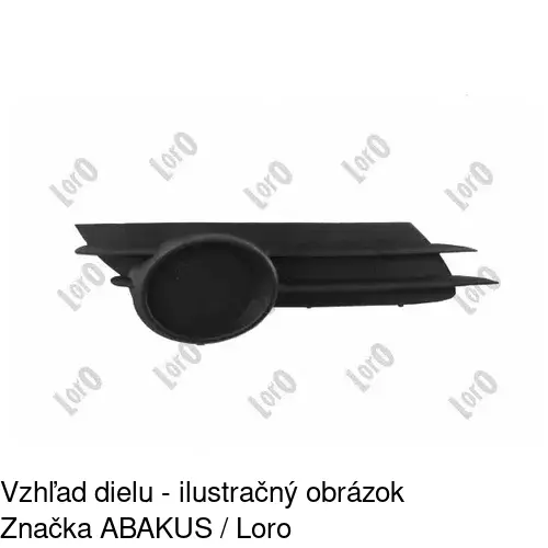 Kryt v nárazníku 555827-2 /POLCAR/ - obr. 1