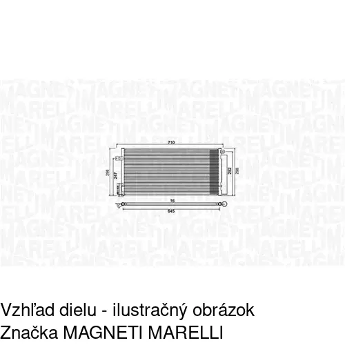 Chladiče klimatizácie POLCAR 5558K82X