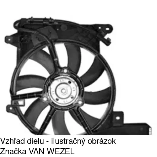 Ventilátory chladičov 555923W3 /POLCAR/ - obr. 1